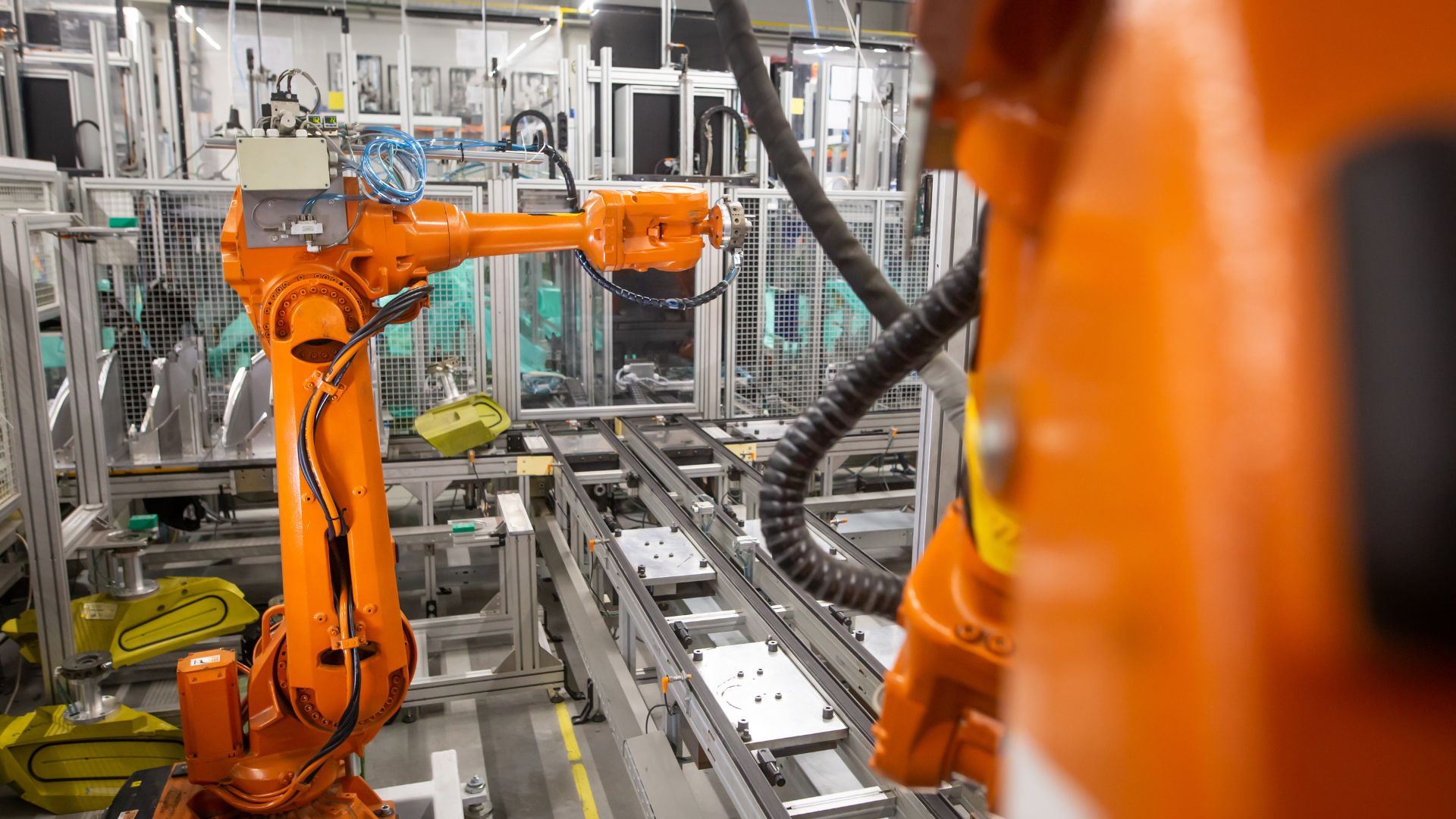 Industrial robotics wire harness